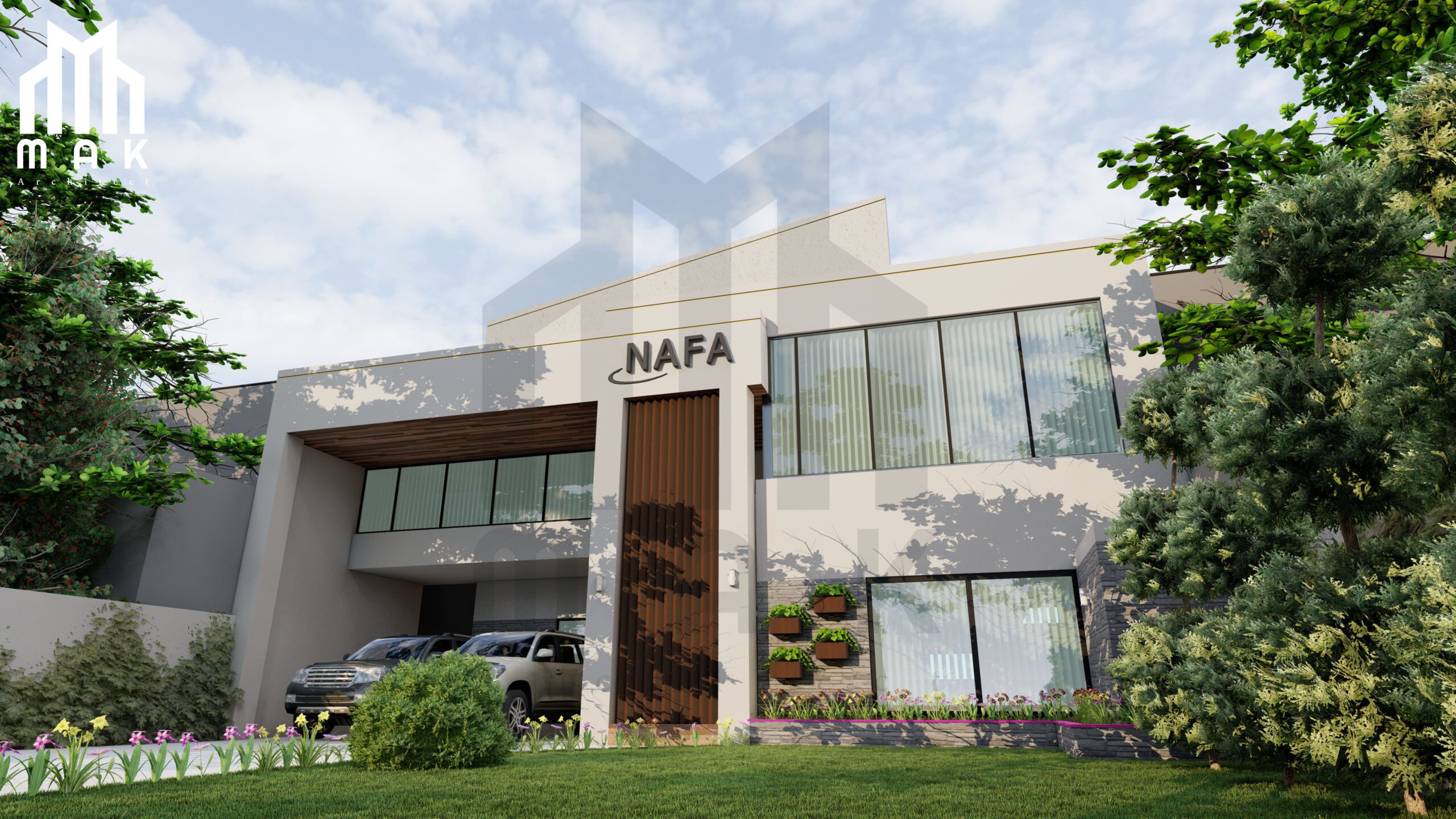 The entrance of the bank sets an impressive tone, with large glass windows that allow for natural light to flood the space. The exterior features a mix of materials, including concrete and glass, which complement the simple design of the building's interior.